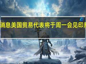 市场消息美国贸易代表将于周一会见印尼贸易部长