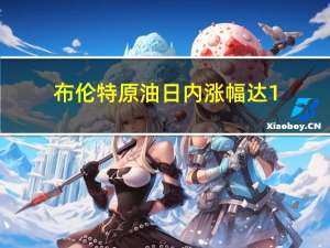 布伦特原油日内涨幅达1.0%报90.84美元/桶