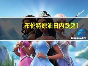 布伦特原油日内跌超1.00%现报86.25美元/桶；WTI原油跌1.27%现报82.67美元/桶