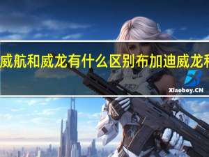 布加迪威航和威龙有什么区别 布加迪威龙和布加迪威航