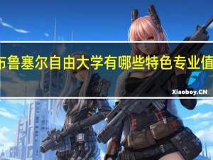 布鲁塞尔自由大学有哪些特色专业值得推荐