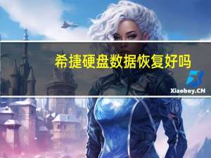 希捷硬盘数据恢复好吗（希捷硬盘数据恢复）