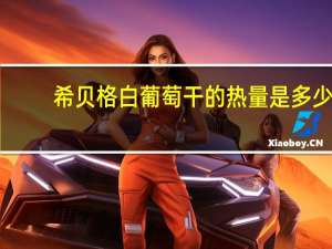 希贝格 白葡萄干的热量是多少