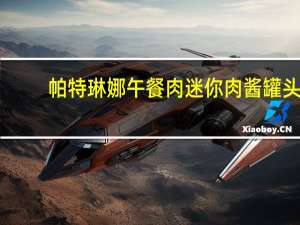 帕特琳娜 午餐肉迷你肉酱罐头(鸡肉味)的热量是多少