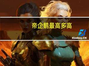 帝企鹅最高多高