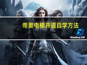帝奥电梯井道自学方法