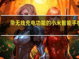 带无线充电功能的小米智能手机：所有型号