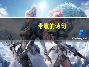 带袁的诗句