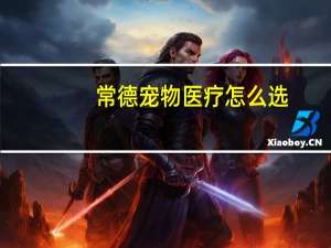 常德宠物医疗怎么选