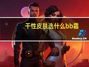 干性皮肤选什么bb霜