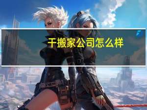 干搬家公司怎么样