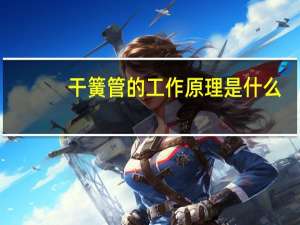 干簧管的工作原理是什么