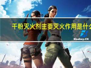 干粉灭火剂主要灭火作用是什么（干粉灭火剂）