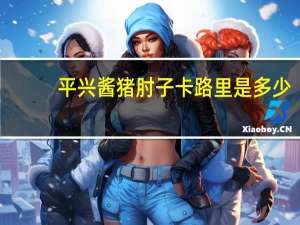 平兴 酱猪肘子卡路里是多少