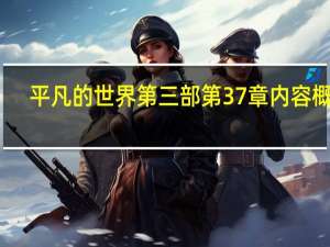 平凡的世界第三部第37章内容概括