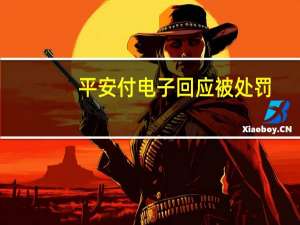 平安付电子回应被处罚：已第一时间完成整改 目前业务发展良好