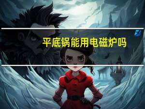 平底锅能用电磁炉吗