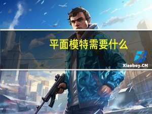 平面模特需要什么