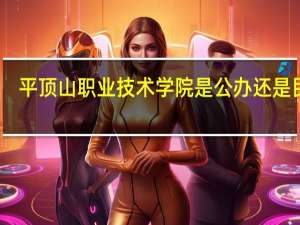 平顶山职业技术学院是公办还是民办