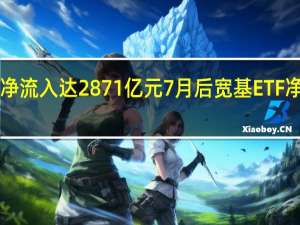 年内ETF净流入达2871亿元 7月后宽基ETF净流入迎来井喷