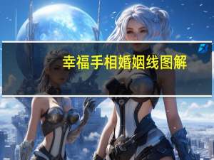 幸福手相婚姻线图解