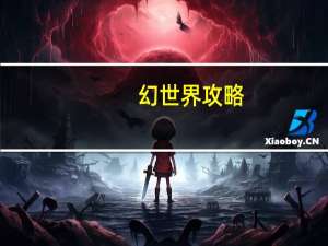 幻世界攻略