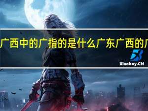 广东、广西中的广指的是什么 广东广西的广是什么意思