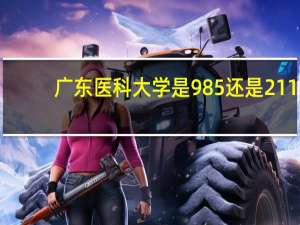 广东医科大学是985还是211
