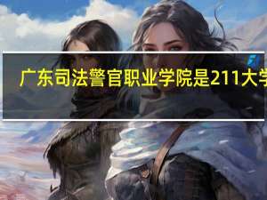 广东司法警官职业学院是211大学吗
