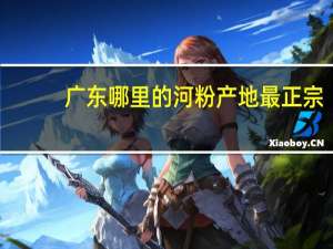 广东哪里的河粉产地最正宗