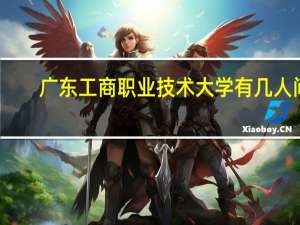 广东工商职业技术大学有几人间