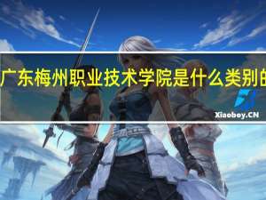 广东梅州职业技术学院是什么类别的学校