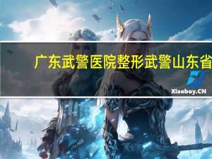 广东武警医院整形 武警山东省总队医院的介绍