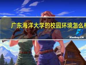广东海洋大学的校园环境怎么样