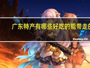广东特产有哪些好吃的能带走的（广东特产有哪些）