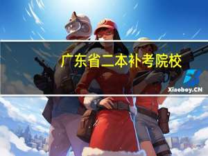 广东省二本补考院校