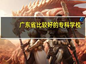 广东省比较好的专科学校，美术类的
