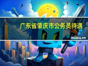 广东省肇庆市公务员待遇