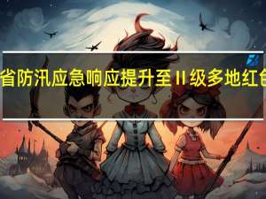 广东省防汛应急响应提升至Ⅱ级 多地红色预警生效