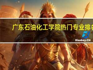 广东石油化工学院热门专业排名