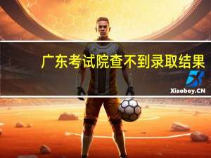 广东考试院查不到录取结果