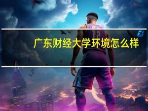 广东财经大学环境怎么样