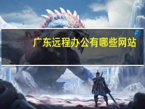 广东远程办公有哪些网站