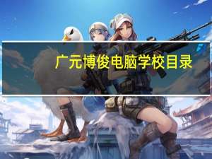 广元博俊电脑学校目录