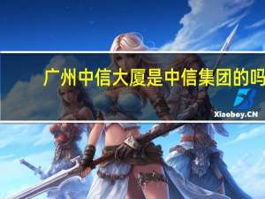 广州中信大厦是中信集团的吗