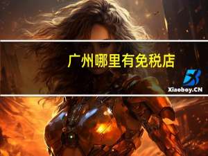 广州哪里有免税店