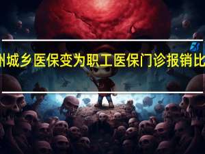 广州城乡医保变为职工医保门诊报销比例如何算