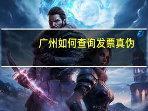广州如何查询发票真伪