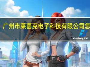 广州市莱茵克电子科技有限公司怎么样？