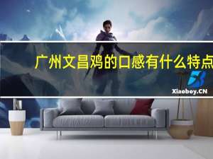 广州文昌鸡的口感有什么特点